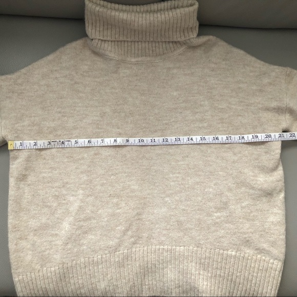 William Rast Beige Turtleneck Sweater - Picture 9 of 10
